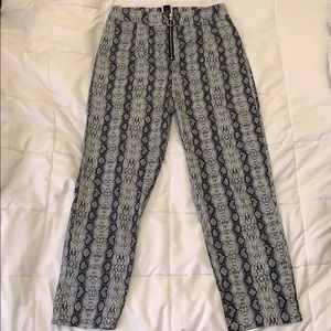 Princess Polly serpent edge pants snakeskin